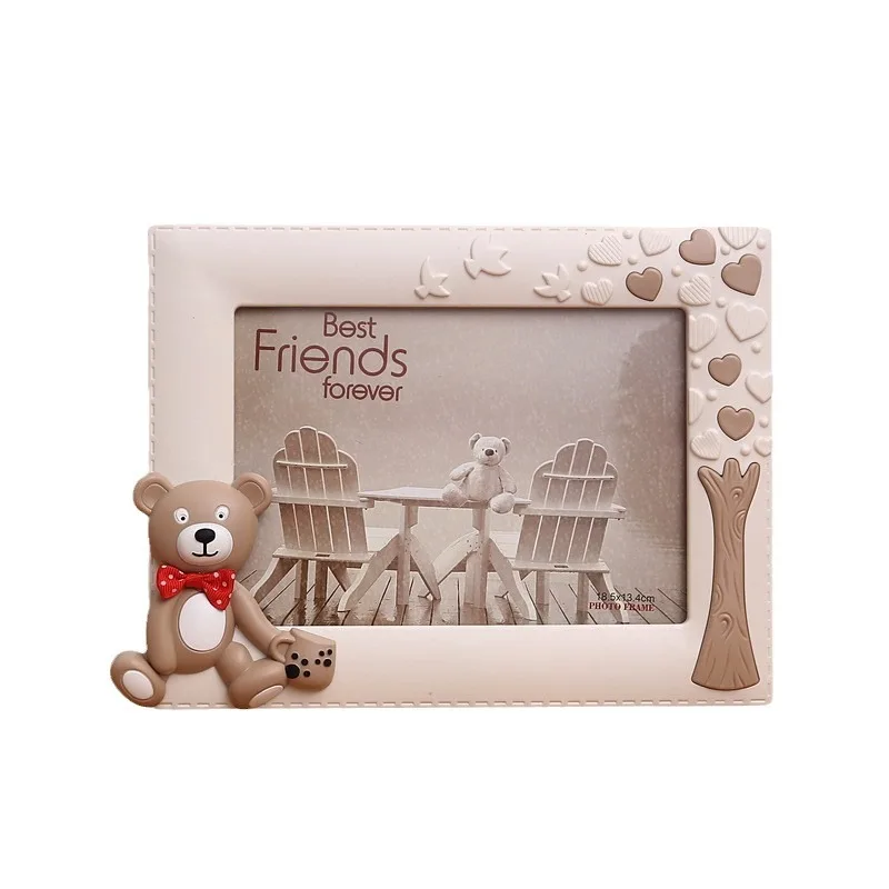 

Autumn and Winter New Children's High Quality Picture Frames,Cartoon Cute Bear Plastic Photo Frames,Beautiful Cute Pet Photos