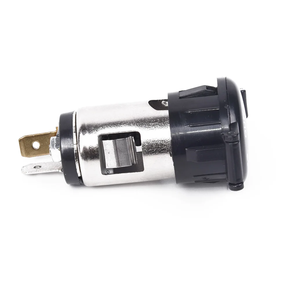 12V 120W Automotive Socket Outlet Rated 15A for Use in Cars Boats Tractors Motorcycles and Riding Mowers with 12V DC Systems