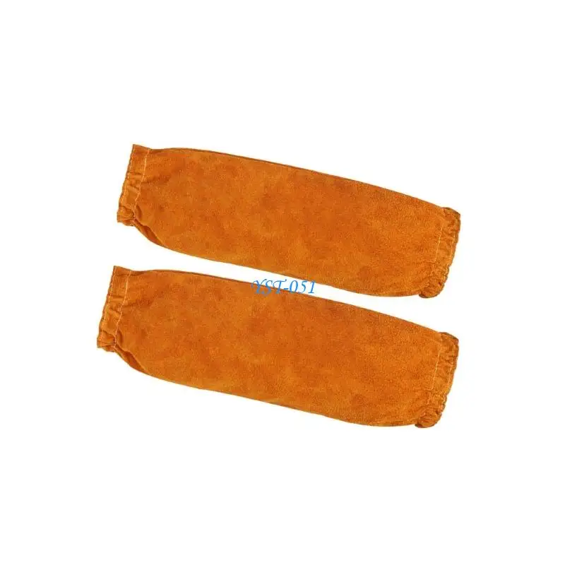 E15A 1 Pair Welding Arm Covers Flame Retardant Arm Protections For Industrial Work