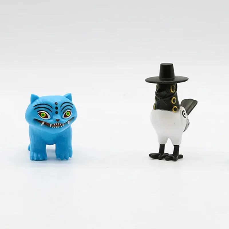 2025 Hot 8 pz/set Demon Hunters Action Figure Toy Derpys Tiger Rumi Mira Zoey Sussy Figurine Doll Per I Ventole Regalo