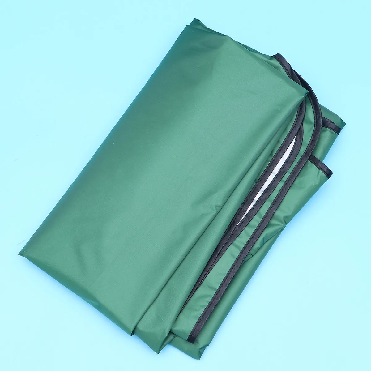 

Swing Canopy Replacement Polyester Waterproof Garden Swing Cover Dark Green Scalloped Edge Outdoor Elastic Fix