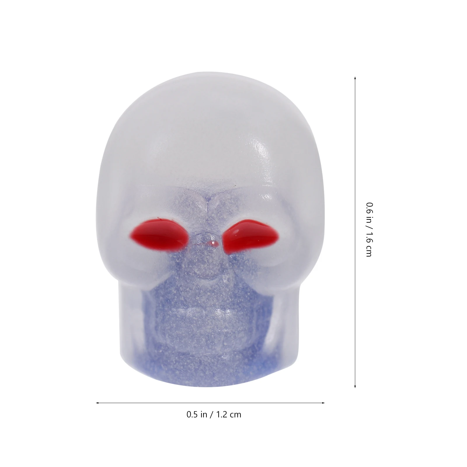 

4 Pcs ABS Plastic Tire Stem Valves Protective Caps Luminous Inserts Cars Trucks Motorcycles Bicycles Dustproof Air Valve Cover