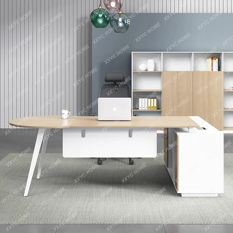 

S1saa Простой современный стол руководителя, легкий люкс, высококлассный президентский стол в новом китайском стиле