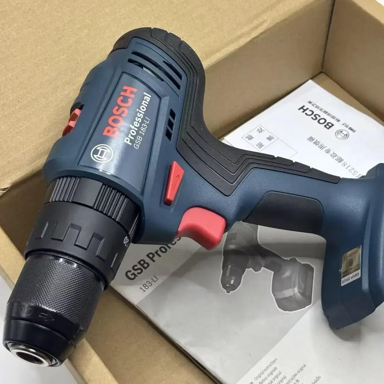 Bosch GSB 183-LI 18V Brushless Impact Drill 56Nm Cordless Electric Screwdriver for Wood Metal view 2