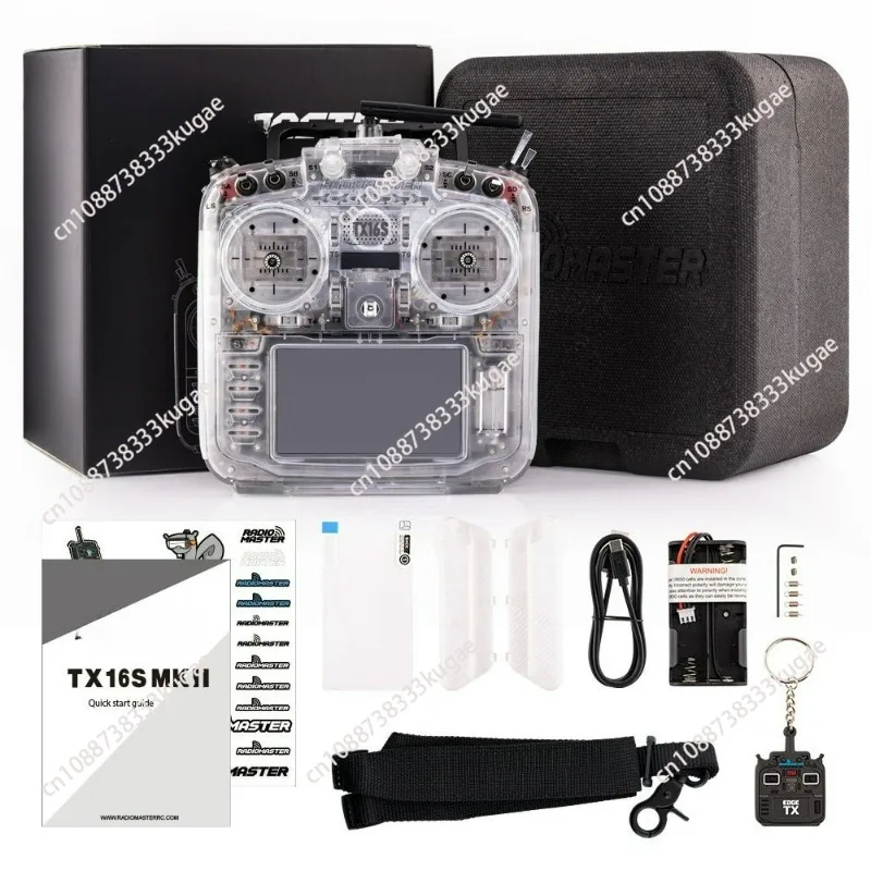 

Radiomaster TX16S MKII Radio Transparent Version (MCK Edition / ELRS / M2)