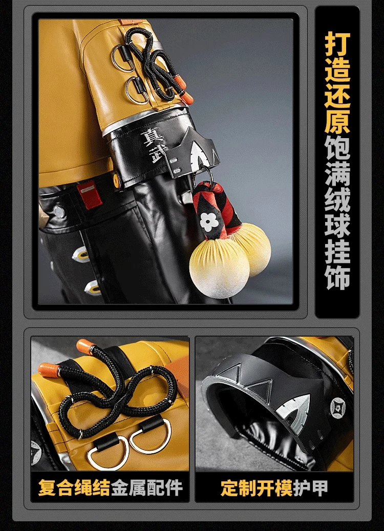 حديثا لعبة Zenless منطقة صفر ZZZ جديد جو فوفو تأثيري حلي هالوين عيد الميلاد لعب الأدوار حفلة كوميدية S-XL حجم