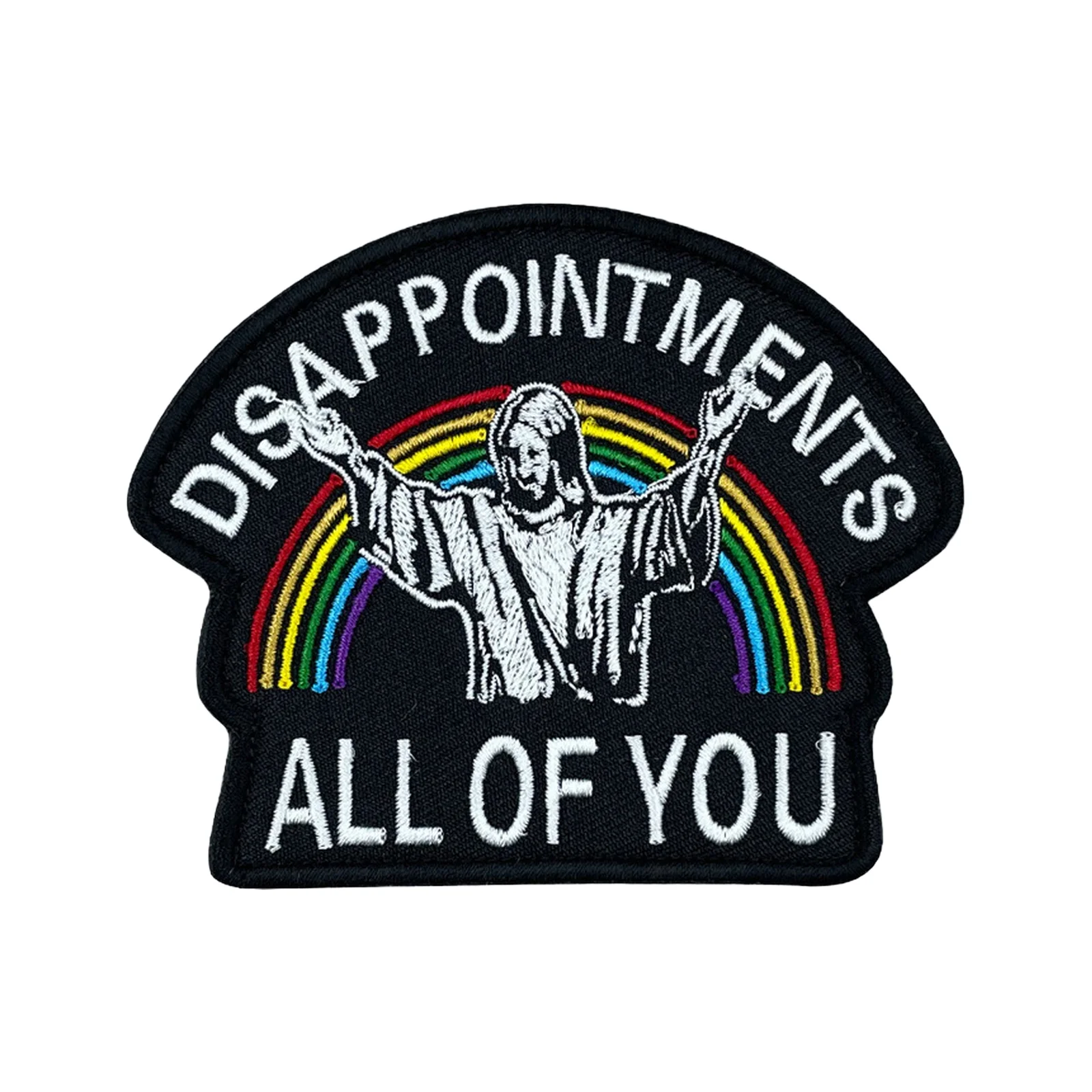 Parche táctico velcro bordado Disappointments all of you para MOLLE - imagen 5