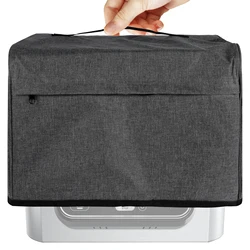 Dust Cover Air Fryer Cover with Storage Pockets and Handle Waterproof Durable Compatible with AG301 AG302 AG400 Foldable Cover