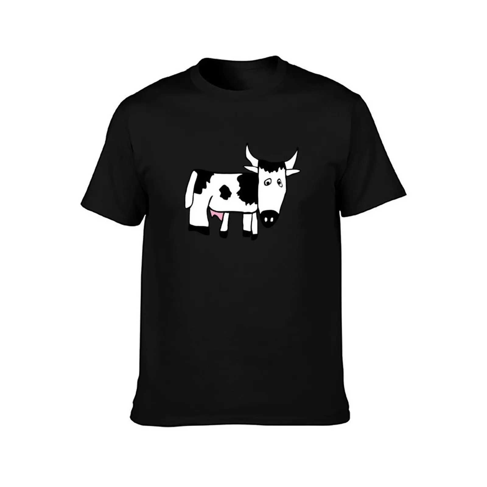 Udderly Fabulous Cow by Everything Eli T-Shirt Big Size Loose Fit Tee Shirt