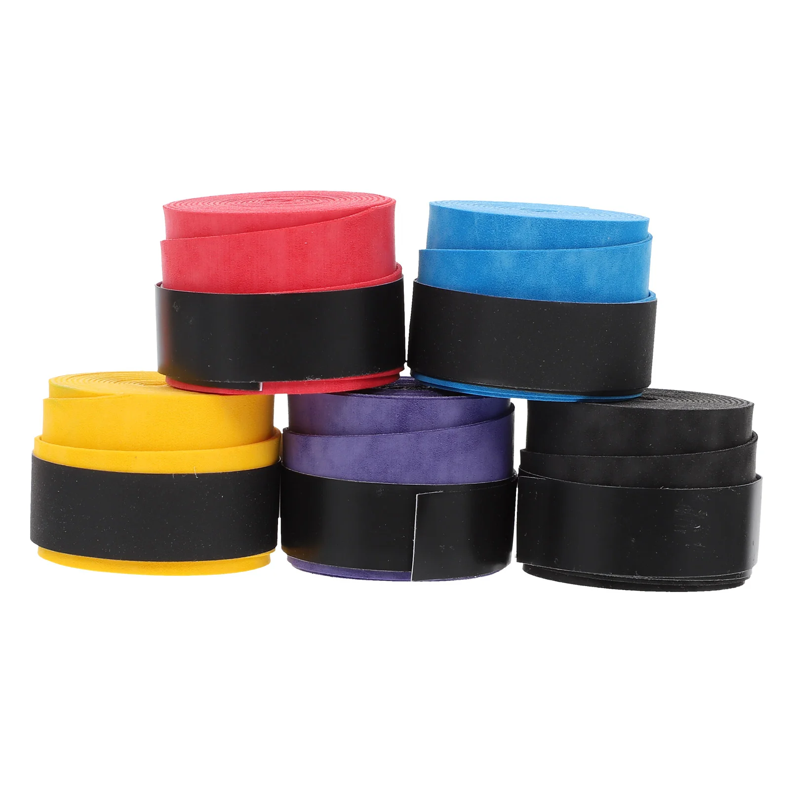 

5 Pcs Sports Accessory Tennis Tacky Overgrip Badminton Racket Glue Grips Dry Scrub Pu Accessories