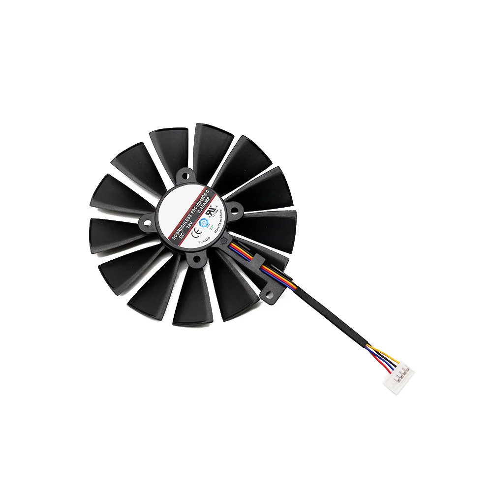 FDC10U12D9-C T129215BH Wentylator GPU GTX1660, ASUS Phoenix GTX 1660 SUPER, 1660TI, 1660, RTX 2060 Phoenix Wentylator chłodzący kartę graficzną — zdjęcie produktu 5