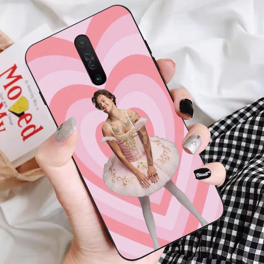 Singer H-HaRRy Fashion S-styles Phone Case For Redmi 5 6 7 8 9 10 plus pro 6 7 8 9 A GO K20 K30 K40 pro plus F3 Fundas