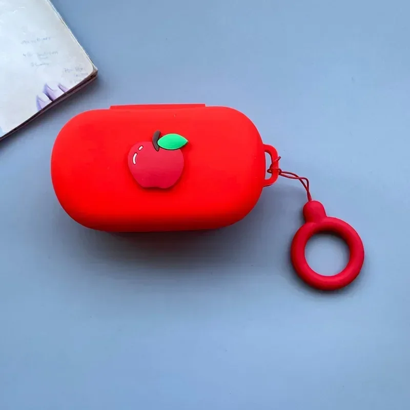 Cute Fruit Flower Silicone Cover for Bose QuietComfort Earbuds Case Noise Canceling Earbuds Shockproof Case Bluetooth Earphone