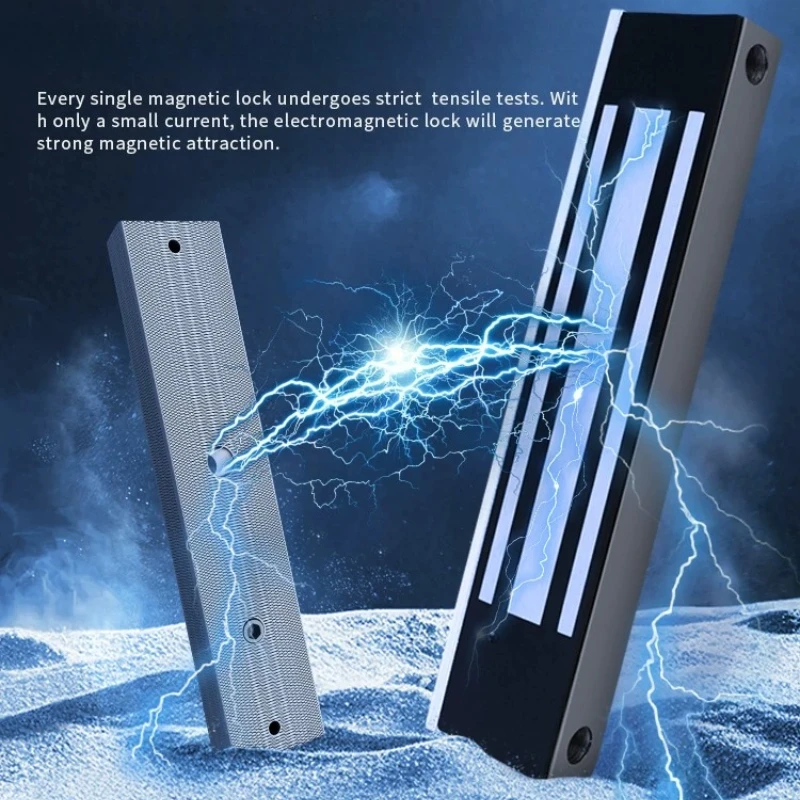 KOB Waterproof Signal Feedback Access Control Lock Electromagnetic Lock 280/250kg Explosion-proof Magnetic Lock