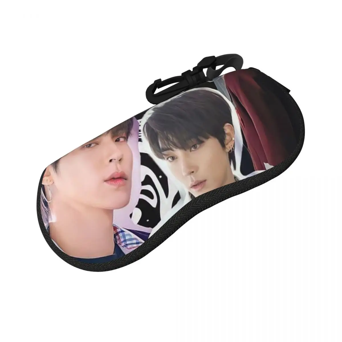 Hwang In Yeop シェルメガネケースプロテクターサングラスボックス女性男性ソフト眼鏡バッグポーチ