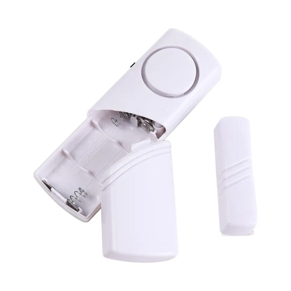 White Alarm Security System Anti-theft Advanced Wireless Burglar Alarm Safety With Magnetic Sensor Alarm Home
