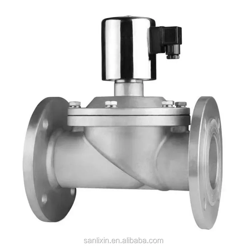 Válvula solenoide de acero inoxidable
