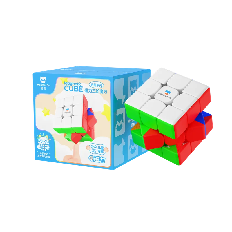 [Picube] GAN Monster Go 352 3x3 Magnetic Magic Cube Speed Puzzle Children's Toys Professional Gan 355 S 3X3X3 Cubo Magico