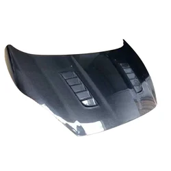 ST Style Carbon Fiber For Ford fiesta 2013-2016 Front Engine Bonnet Hood Vent   ,Perfect installation