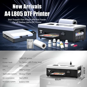 Impresora A4 L805 DTF directamente a la impresora de transferencia de película A4 THISH MÁQUINA DE IMPRESIÓN PARA TODAS LAS EMPRESORES DE IMPRESIÓN DTF TEXTILES DTF A4 8 mejores ventas DTF Printer Bundle - №7
