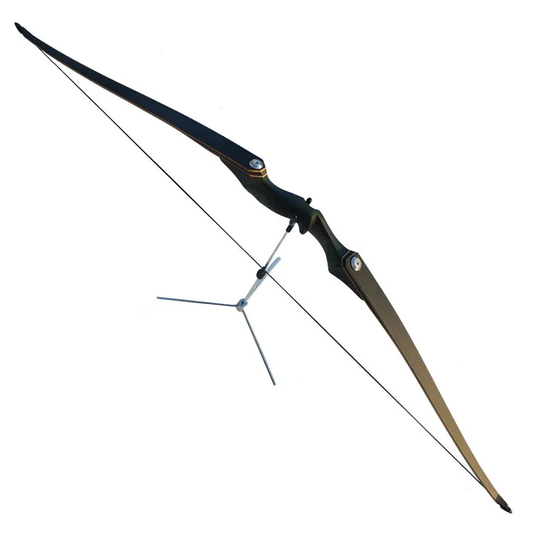 30-60lbs 60inch Archery Recurve Bow Black Takedown Longbow Lamination Right Hand for Outdoor Sports Hunting Shooting Training - view 5