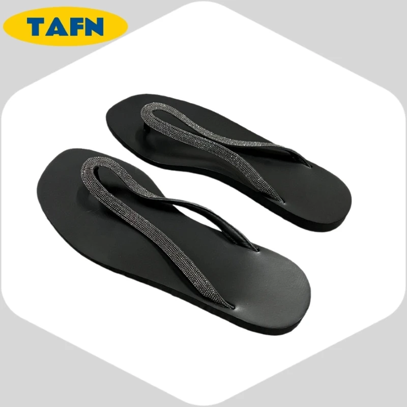 Slippers 25 Popular Fashion Advanced Texture Retro Exquisite Niche Beautiful Simple Comfortable All-Matching New Product AD1611
