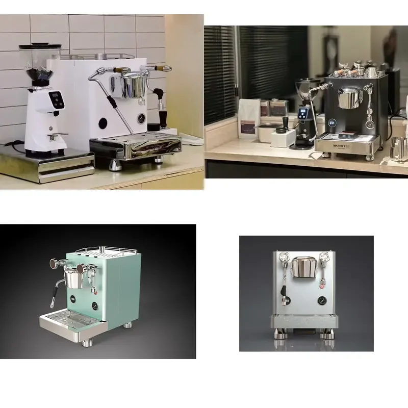 for Household Small Cafe High Quality Factory Single Group Stainless Steel Boiler Electronic Control Espresso Machine