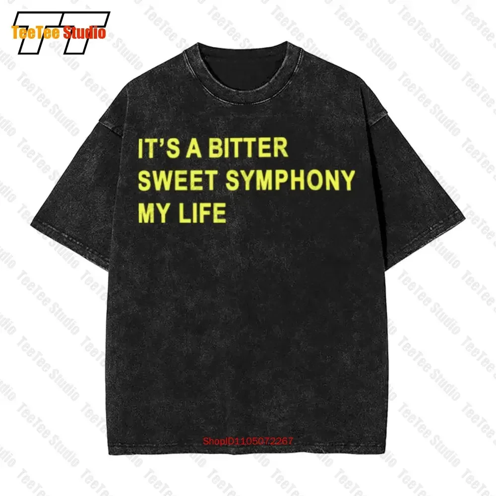 It'S A Bitter Sweet Symphony My Life 01 Vintage Oversized T-Shirt X3NJ