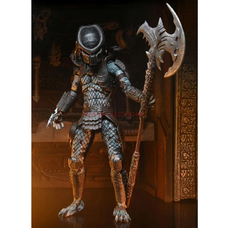 

18 см Neca Predator 2 Ultimate Warrior Predator ПВХ Фигурка Коллекционная модель игрушки Аниме Фигурка ПВХ Модель Подарки Игрушки