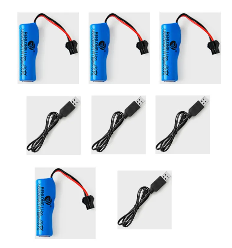 JJRC Q170 Q171 Q179 Q180 Samochód zdalnie sterowany RC Akumulator 3.7V 500mAh Oryginalny akumulator do samochodu RC Q170 Q171 Q179 Q180 Część zamienna akumulatora do samochodu RC