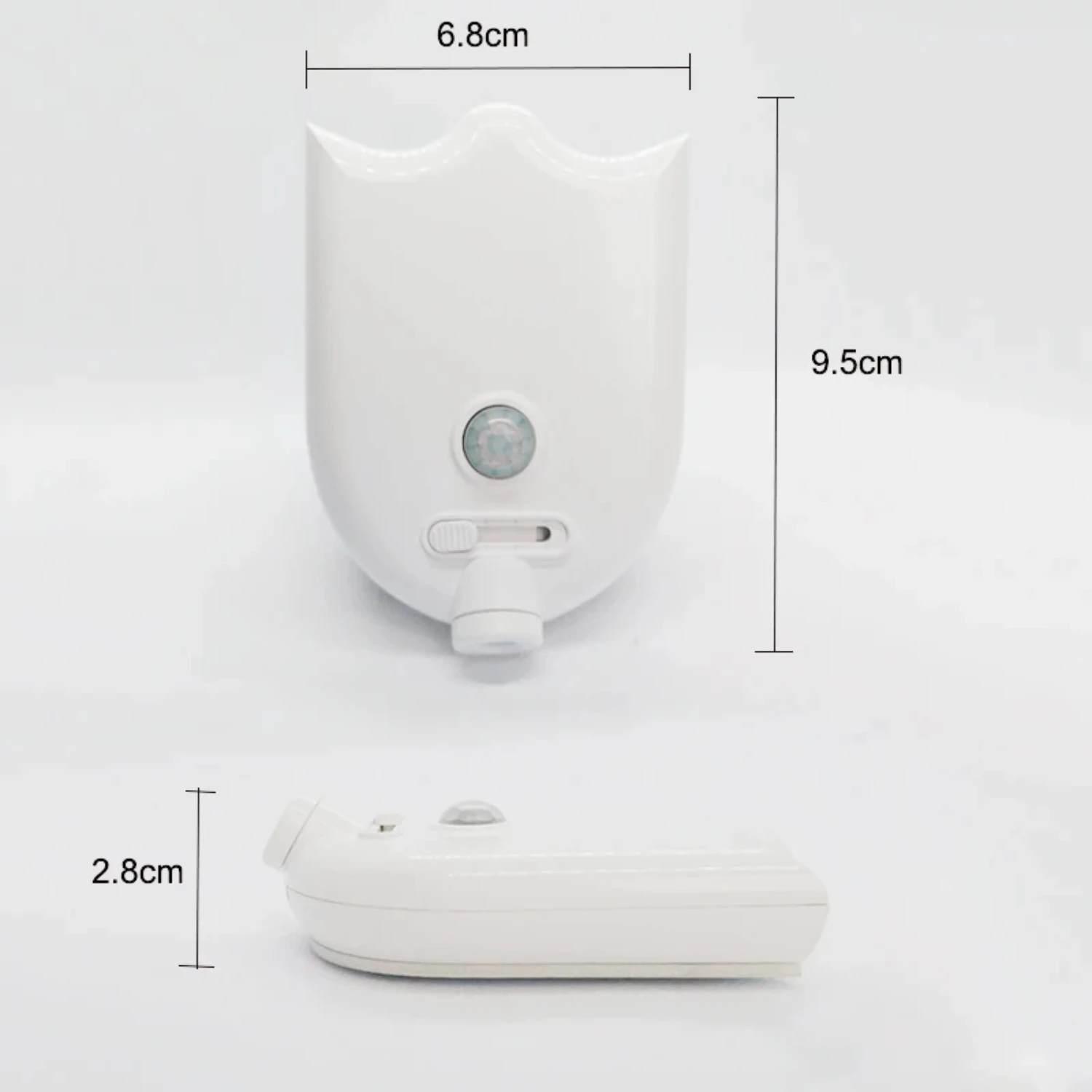 Luz nocturna para inodoro, Sensor de movimiento creativo, lámpara LED de noche para inodoro, retroiluminación, lámpara de iluminación con Sensor para asiento de inodoro