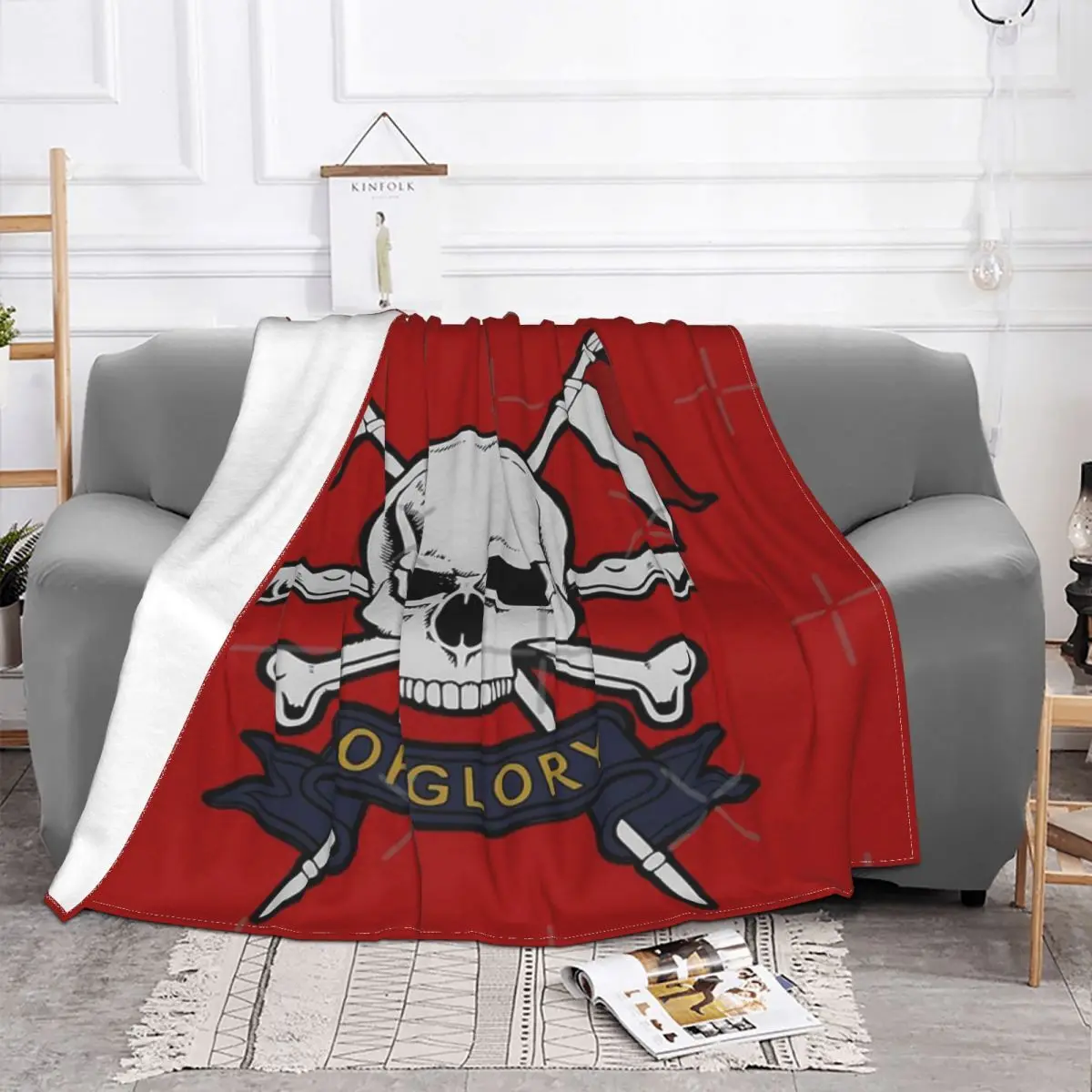 The Royal Lancers Plush Knee Blanket Quilt For Bed Thin Wadding Blanket Throw Blanket