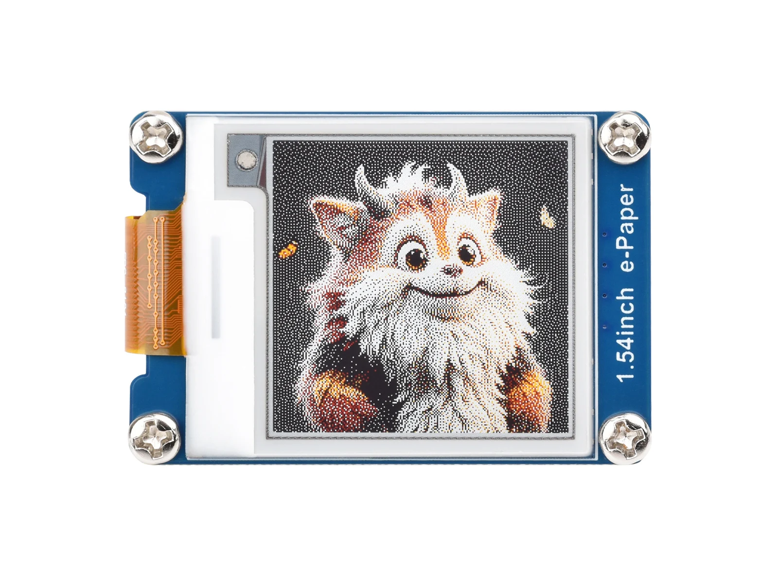 Waveshare 1.54inch E-Paper Display (G),e-ink Display For Raspberry Pi/Jetson Nano/Arduino, 200x200, Red/Yellow/Black/White, SPI