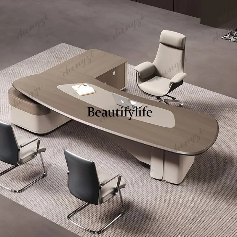ZZZ High Quality Modern Office Desk Chair L Shaped Organizer Design Computer Desks Conference Secretary Escritorio Office Furnit