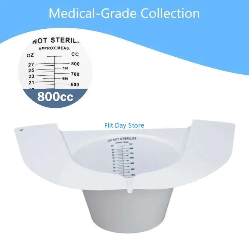 F92C Urine Sample hat Not Spill Container Disposable Urine Collection Cups for Convenient Samples Collection In Toilets