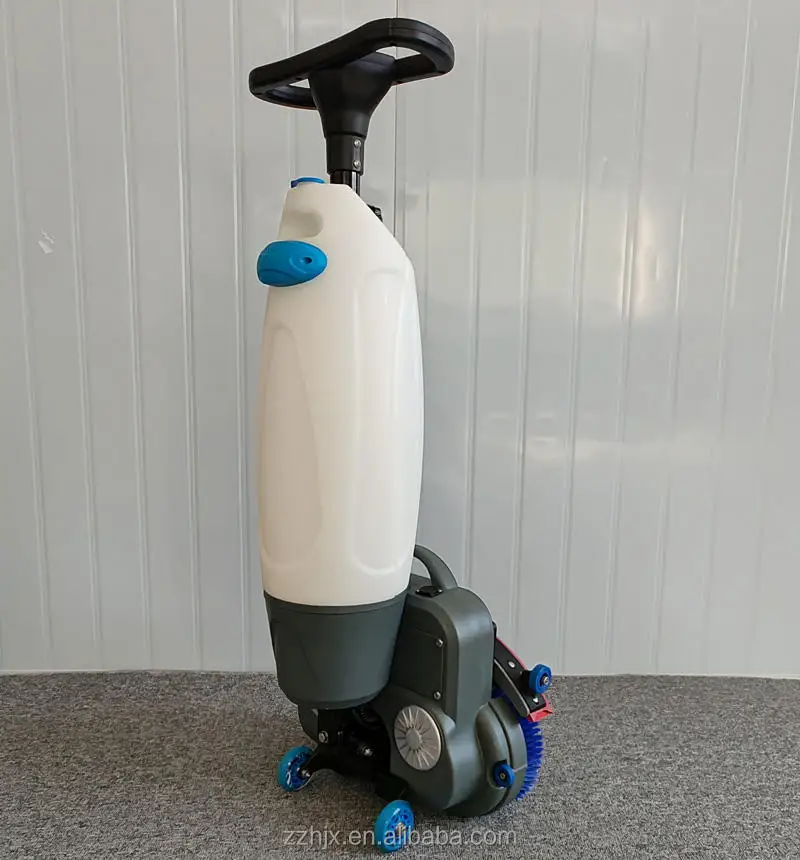 High-Power Ride-On Floor Sweeper Scrubber 80cm Brush Width For Logistics Center Use Professional Industrial Floor Scrubber