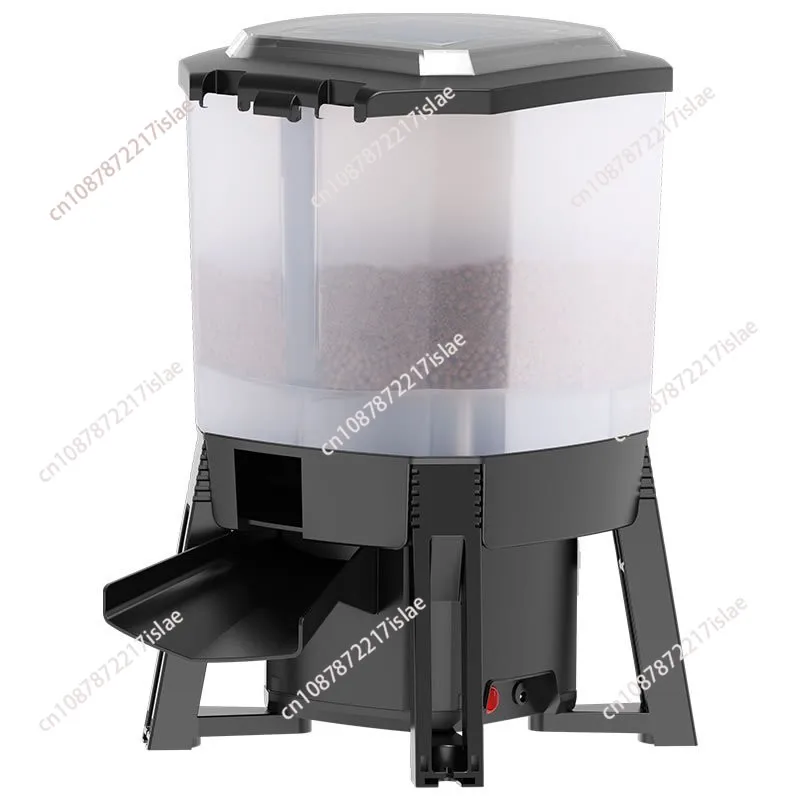 fish pond automatic feeder, koi pond intelligent timing feeding, indoor and outdoor large area fish feeder