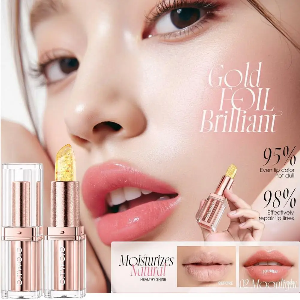 Rossetto che cambia colore Non appiccicoso Idratante Lucido Shine Balsamo per labbra Cambia colore Transferproof Lucidalabbra 3 in 1 Trucco 2025