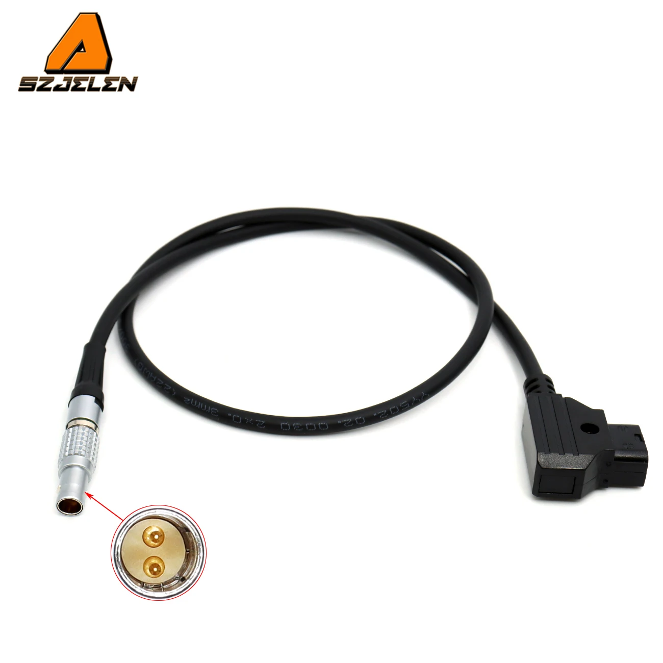 DTAP to 0B 2 Pin Power Cable For CVW SWIFT /Vaxis /Hollyland 600/ Teradek Bolt Pro 300 TX/ RX ARRI/RED Camera Power Cable