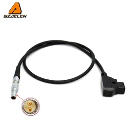 DTAP to 0B 2 Pin Power Cable For CVW SWIFT /Vaxis /Hollyland 600/ Teradek Bolt Pro 300 TX/ RX ARRI/RED Camera Power Cable