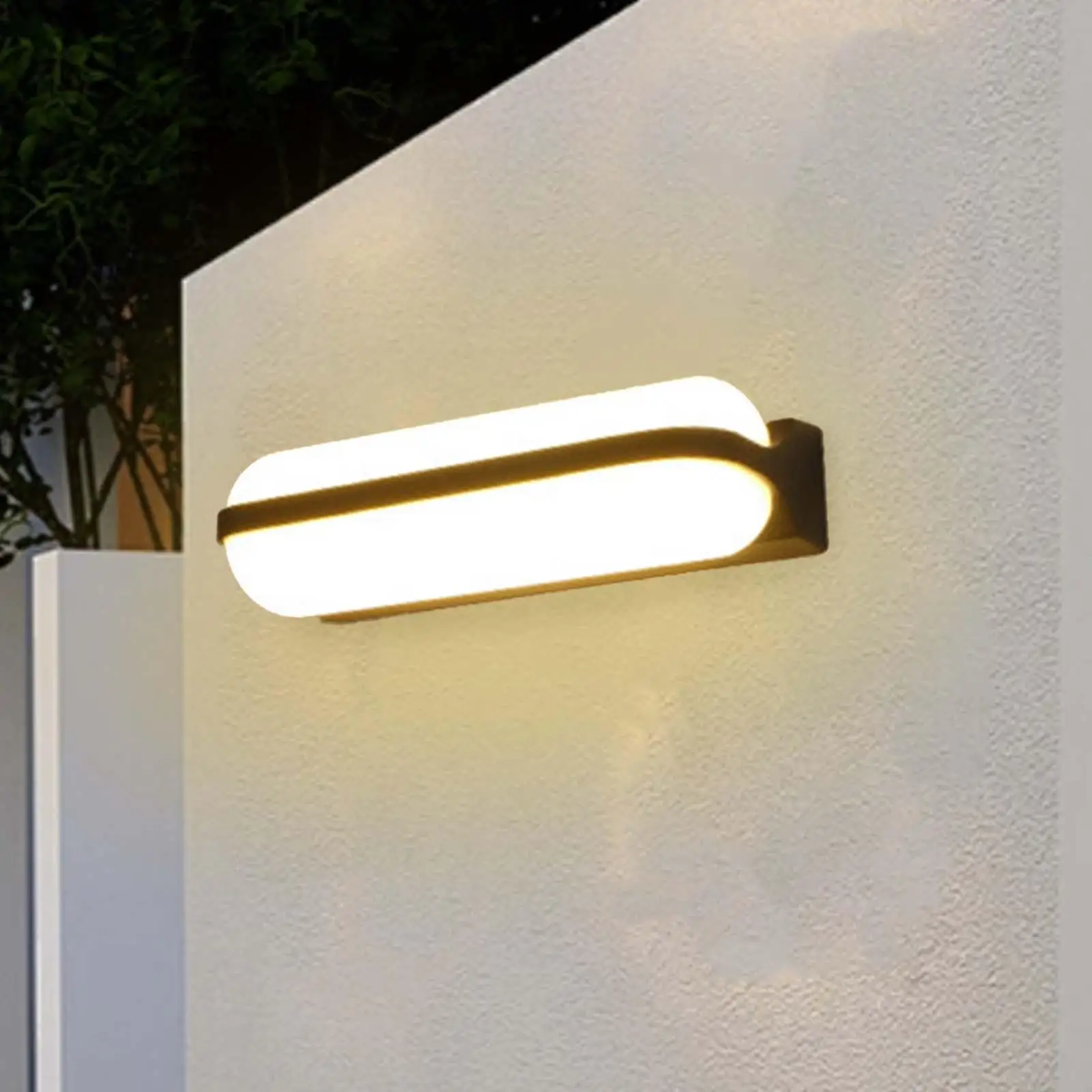 

Outdoor Wall Light Aluminum Outside Porch Lights Rainproof Patio Wall Light Fixture for Bedside Corridor Garage Home Living Room