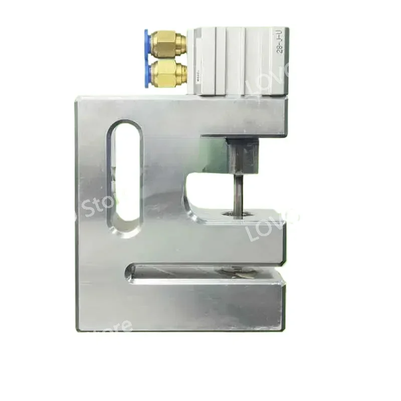 Easy-to-tear plastic bag punching machine, bag-making machine puncher VU-shaped easy-to-tear mouth punching, ordinary material