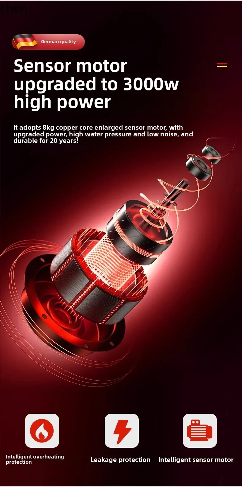 LXC pistola ad acqua per uso domestico lavatrice per auto ad alta pressione pompa ad acqua booster ad alta potenza pompa per macchina per la pulizia lavaggio forte