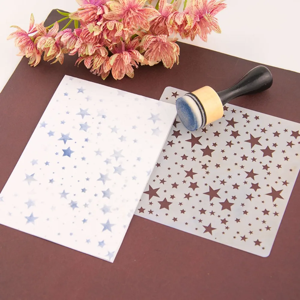 DIY Scrapbooking MINI หมึกสีผสมเครื่องมือผสม Domed FLAT Flat Domed โฟมเติมเครื่องมือฟองน้ําโฟม