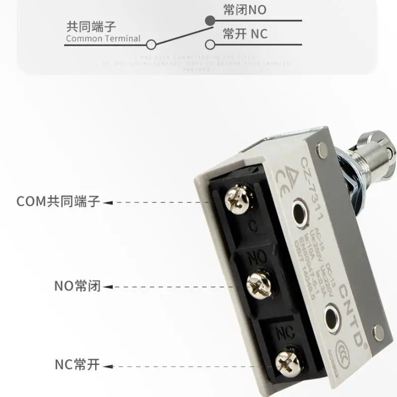 5Pcs CNTD Horizontal Micro Limit Switch CZ-7100 CZ-7120 CZ-7121 CZ-7124 CZ-7140 CZ-7141 CZ-7144 CZ-7166 CZ-7310 CZ-7311 CZ-7312