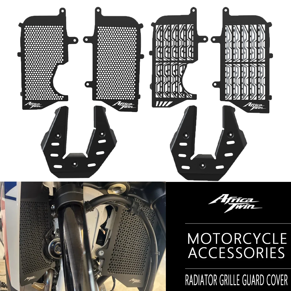 

Radiator Grille Guard Cover Protector For Honda CRF1100L CRF 1100 L Africa Twin Adventure DCT ADV Sports 2020-2022 2023 2024