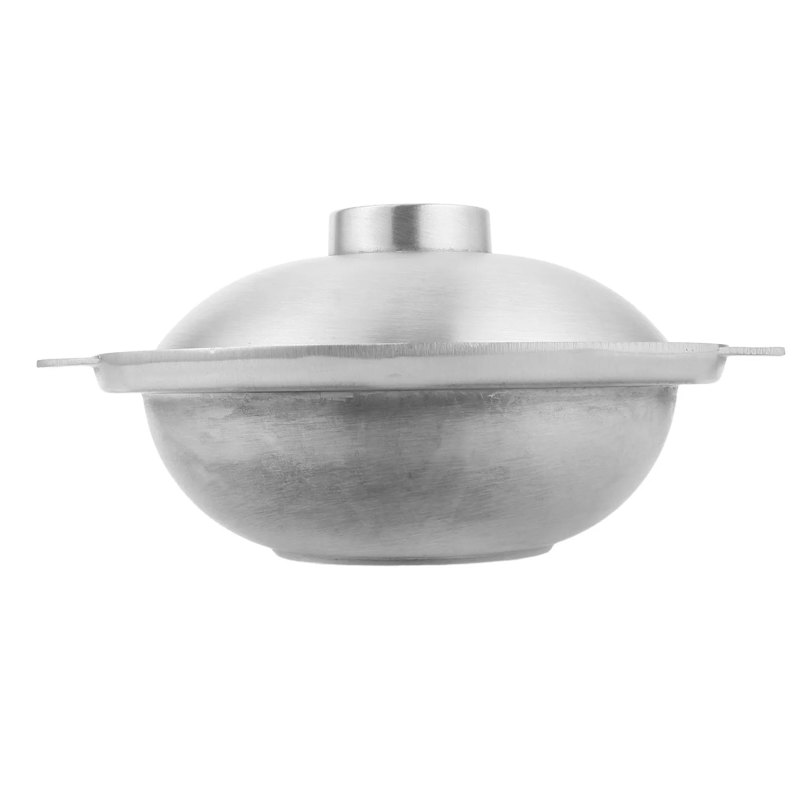 Aluminum Alloy Saucepan with Lid 18cm Small Rice Cooking Pot for Soup Stew Restaurant Kitchen Cookware
