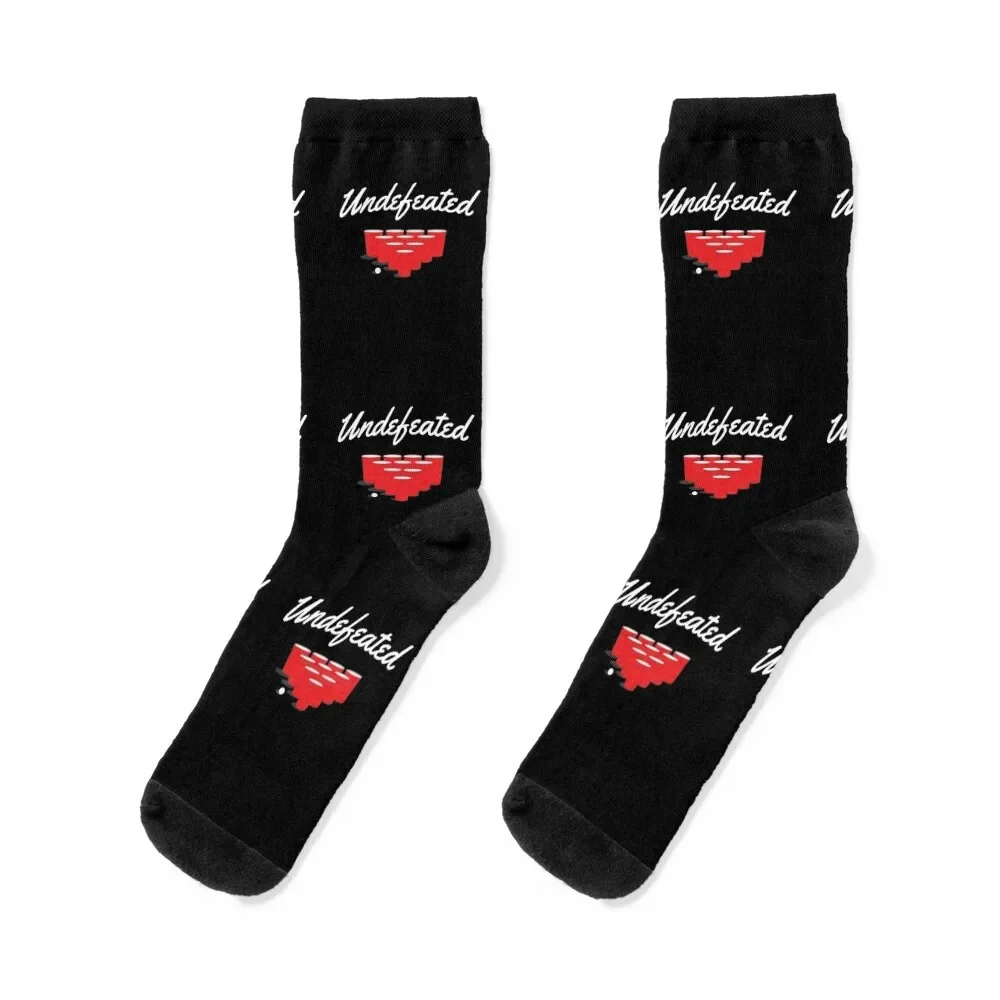 

Beer Pong - Undefeated Socks FASHION Men's Non-slip Mens Socks Women's