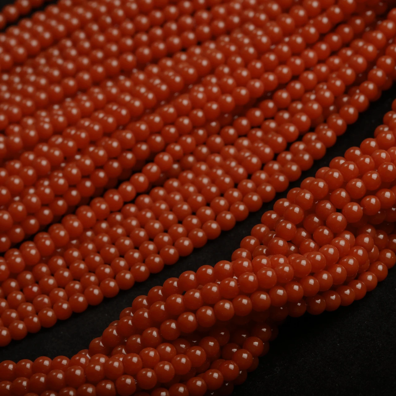 100/200g Wholesale Round Loose Spacer Beads 4mm For Jewelry Making Diy Necklace Bracelet Accessory 5/10/20/40 Strings