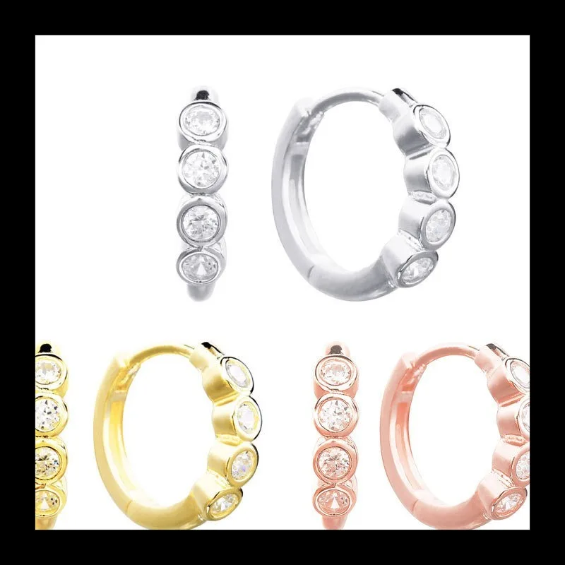 

Нишевый дизайн Круглый циркон Многоцветный Модный Легкий Роскошный Изысканный